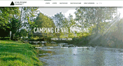 Desktop Screenshot of camping-haut-jura.com